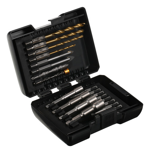 Juego De Brocas 20pcs Para Taladro Con Estuche