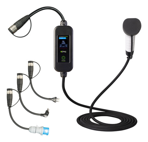 Carregador Portátil Carro Elétrico Ipe Pa 10-20-32a-110/220v