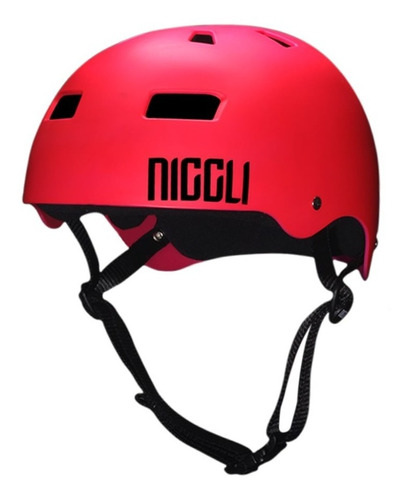 Capacete Niggli Pads Iron Pro - Pink Neon