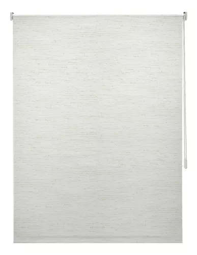 Cortina Persiana Enrollable Blackout 120X230 Blanco Sunflex