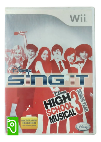 Disney: Sing It High School Musical 3 Juego Original Wii