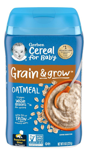 Cereal Avena Para Bebe Gerber