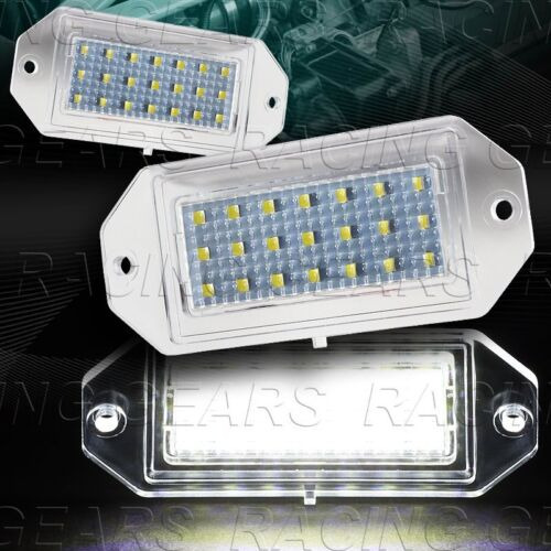 Bright White Smd Led License Plate Lights Fit Volvo 850  Mmi