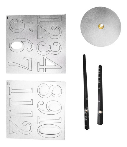 # Reloj De Pared Acrílico Con Espejo Impermeable, Seguro Y