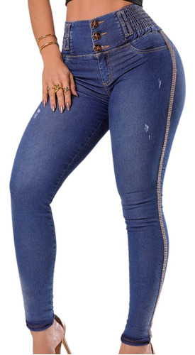 Calça Rhero Jeans Feminina Bojo Levanta Bumbum Rhero Estilo