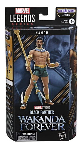 Figura De Acción Black Panther Wakanda Forever Namor