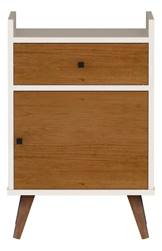 Velador Con Puerta Be Perla Caramelo - Be Design
