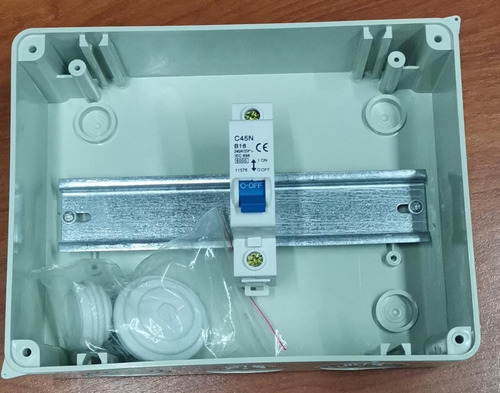 Ofht8 Centro De Carga Residencial Abs Ip65 C/1 Int 16 Amp