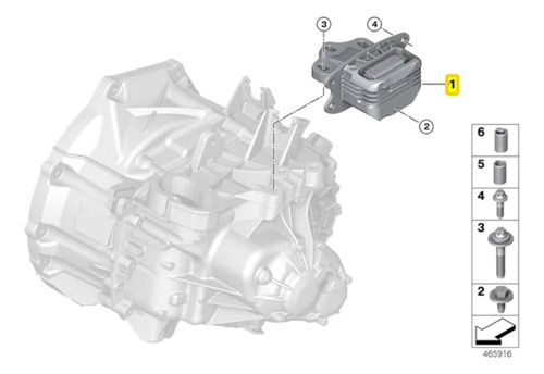Soporte Transmision Automatica Mini Clubman Motor B38 2015