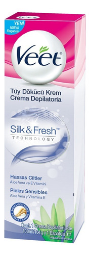 Veet Crema Depilatoria Corporal 100ml Sensible