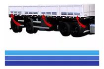 Comprar Faixas Azul Carroceria Carreta Modelo 113 Vinil Jogo 27 Un