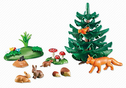 Playmobil 6418 Animais Do Bosque