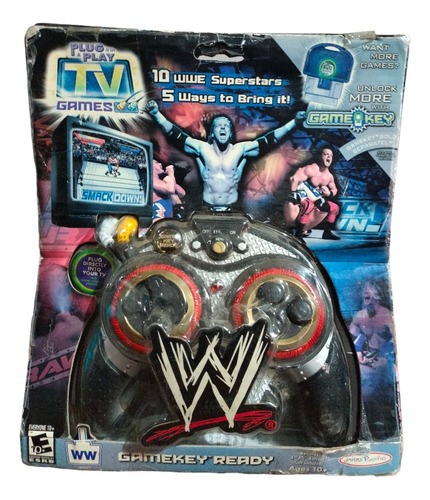 Video Juego Plug & Play Tv Games Wwe Raw Vs Smackdown (Usado)