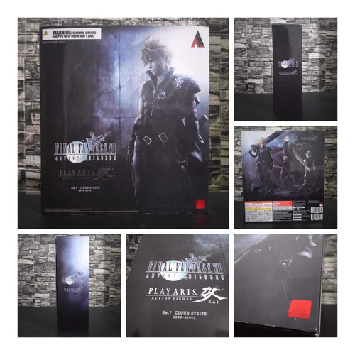 Play Arts Kai Cloud Ffvii Advent Children Original Lacrado