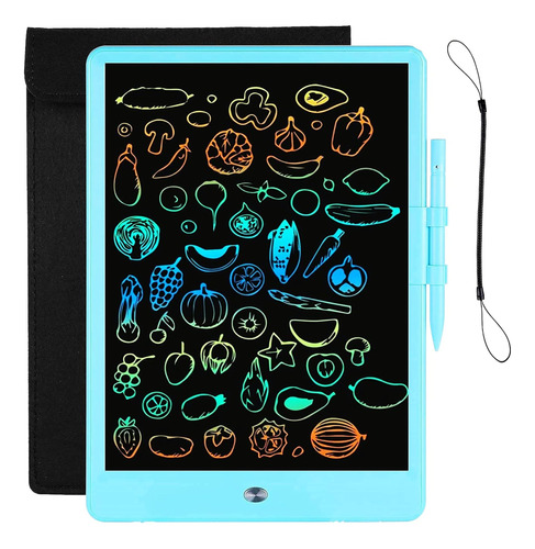 Pizarra Magica De Dibujo Para Niños Lcd Jshop 10  Azul