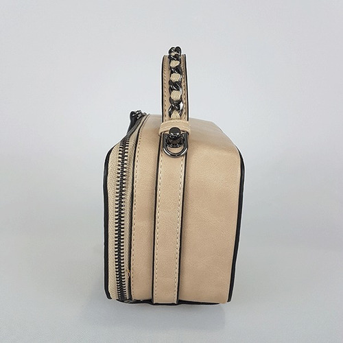 Bolsa Tiracolo Chalita Ch0390 Bege