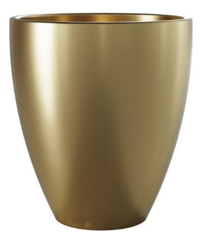 Vaso Cerâmico Frankfurt Cachepô Ouro 10 - Japi