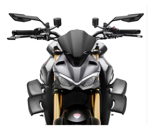Para Alerón De Espejos Retrovisor Tipo Stealth Naked Max