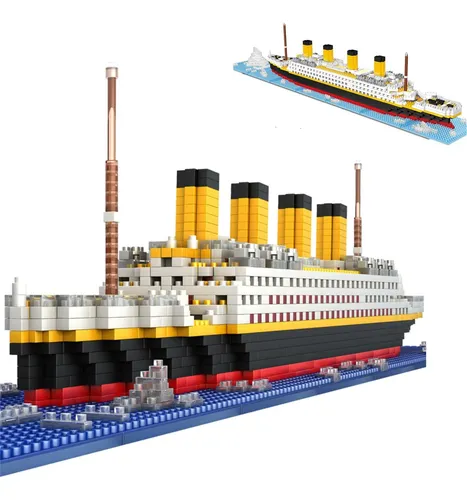 Titanic Micro Mini Juego De Bloques De Construcción 1860 Pc