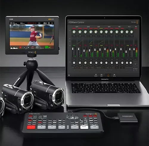 Blackmagic Design Atem Mini Pro | Pronta Entrega | Nf-e Blackmagic Design Atem Mini Pro | Pronta Entrega | Nf-e