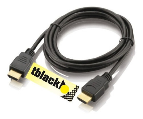 Imagem 1 de 1 de Cabo Hdmi 2.0 2metros Plus Tblack