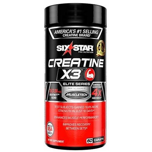 Pldoras De Creatina | Six Star Post Workout X3 Cpsulas De