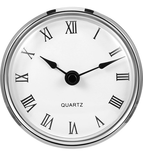 Reloj De Cuarzo De 3-1/8 Pulgadas (3.150 In) Con Número Roma