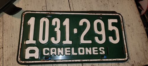 Matricula De Canelones  1031.295 Conf