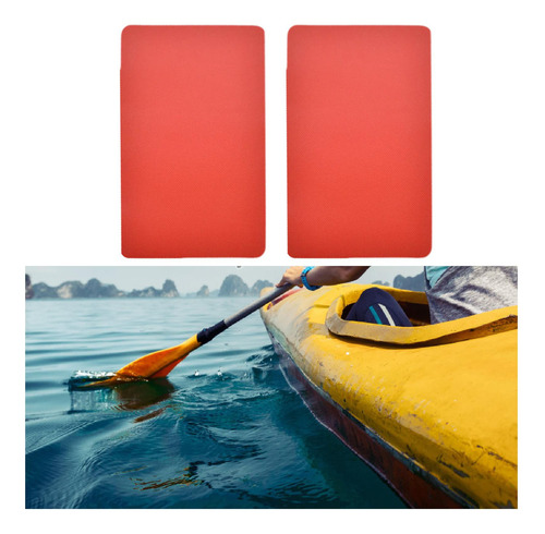 2 Kit De Parches Para Reparación De Pvc - Accesorios Rojo