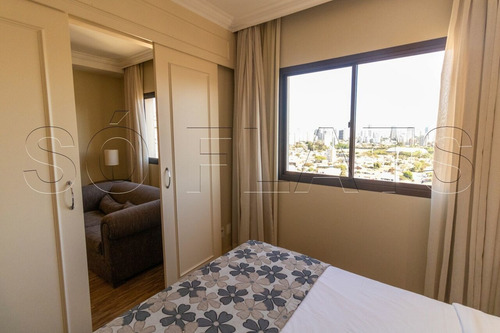 Imagem 9 de 15 de Flat The World 30m² 1 Dormitório 1 Vaga Na Vila Olímpia Para Locação. - Sf39078