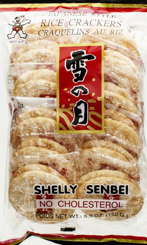 Galletas De Arroz Hot Kid Shelly Senbei 150 Gramos
