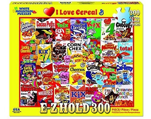 Rompecabezas De La Montaña Blanca I Love Cereal Puzzle De 30