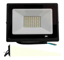 Comprar Reflectores Led 30w Exteriores Led Alto Brillo Luz Blanca Color de la carcasa Negro