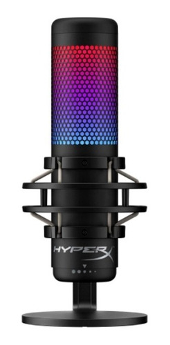 Hyperx Micrófono Quadcast S Rgb Gaming De Condensador