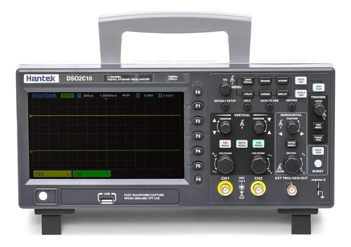 Hantek Osciloscopio De Almacenamiento Digital Dso2c10 100mhz