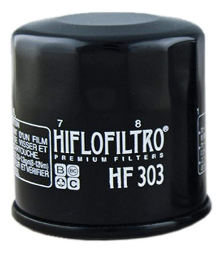 Hiflofiltro Hf303-3 Paquete De 3 Filtros De Aceite De Alta C