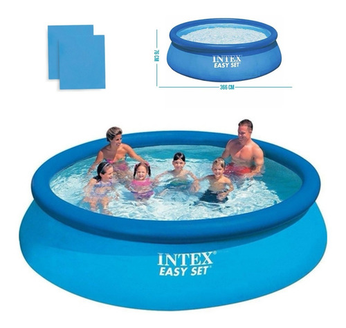 Piscina Inflável 5621 Litros 366 Cm X 76 Cm 28130 Intex