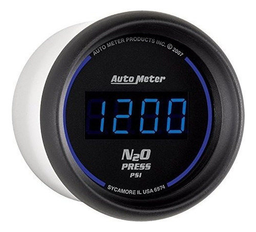 Auto Meter 6974 Cobalt Digital 2-1-16  0-1600 Psi Medido