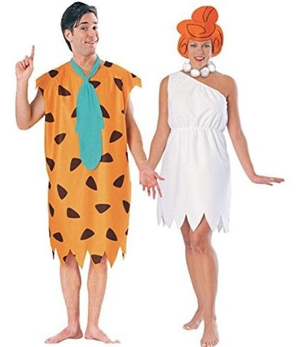 Fred And Wilma Flintstone - Juego De Disfraz