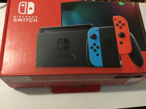 Nintendo Switch Excelente Estado Rojo Neón/azul Neón/negro (Usado)
