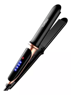 Plancha De Cabello Professional Alaciadora De Pelo Ionica Cermica Yoftool Ylpp1 Color Negro Para Cabello Liso/rizado, Seco/humedo 110v Y Potencia De 35w Con Control De Temperatura De 160-220°