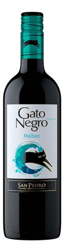 Gato Negro Malbec vinho tinto argentino San Pedro 750ml