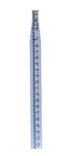 Measuremark Barra Fibra Vidrio Pie Decima Centesimas