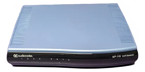 Fxo Voip Gateway Audiocodes 8-port Mp118