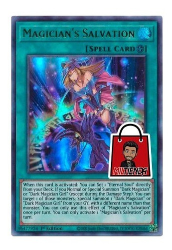 Magician's Salvation - Ultra Rare - Miltienda - Yugioh