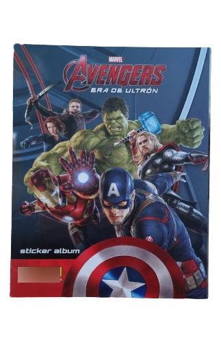 Álbum Avengers Era De Ultrón Completo Pegado- Panini