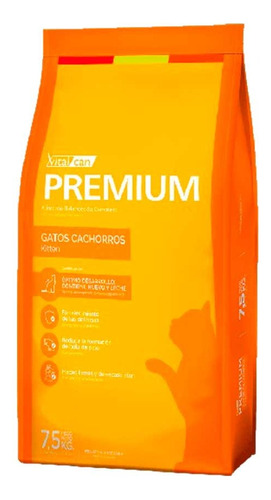 Vitalcan Premium Kitten Gato Cachorro 2kg. Np