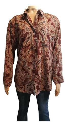 Camisa Mangas Largas Para Mujer (Usado)