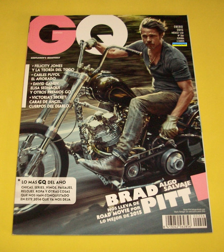 Brad Pitt Gq Sean O'pry Ewan Mcgregor Pablo Alboran David Ga (Usado)
