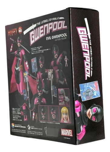 Evil Gwenpool Mafex 83 Marvel Medicom